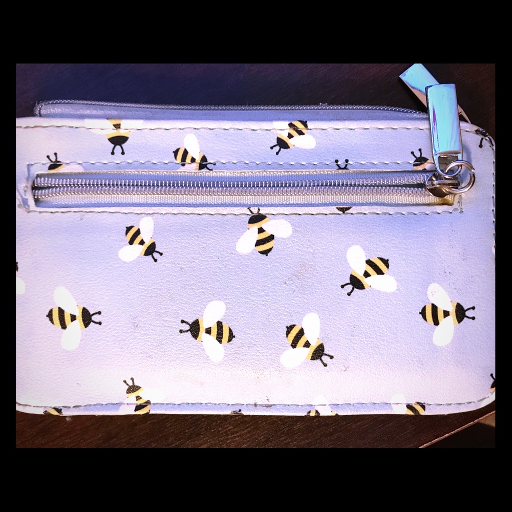 Bees card holder/wallet
